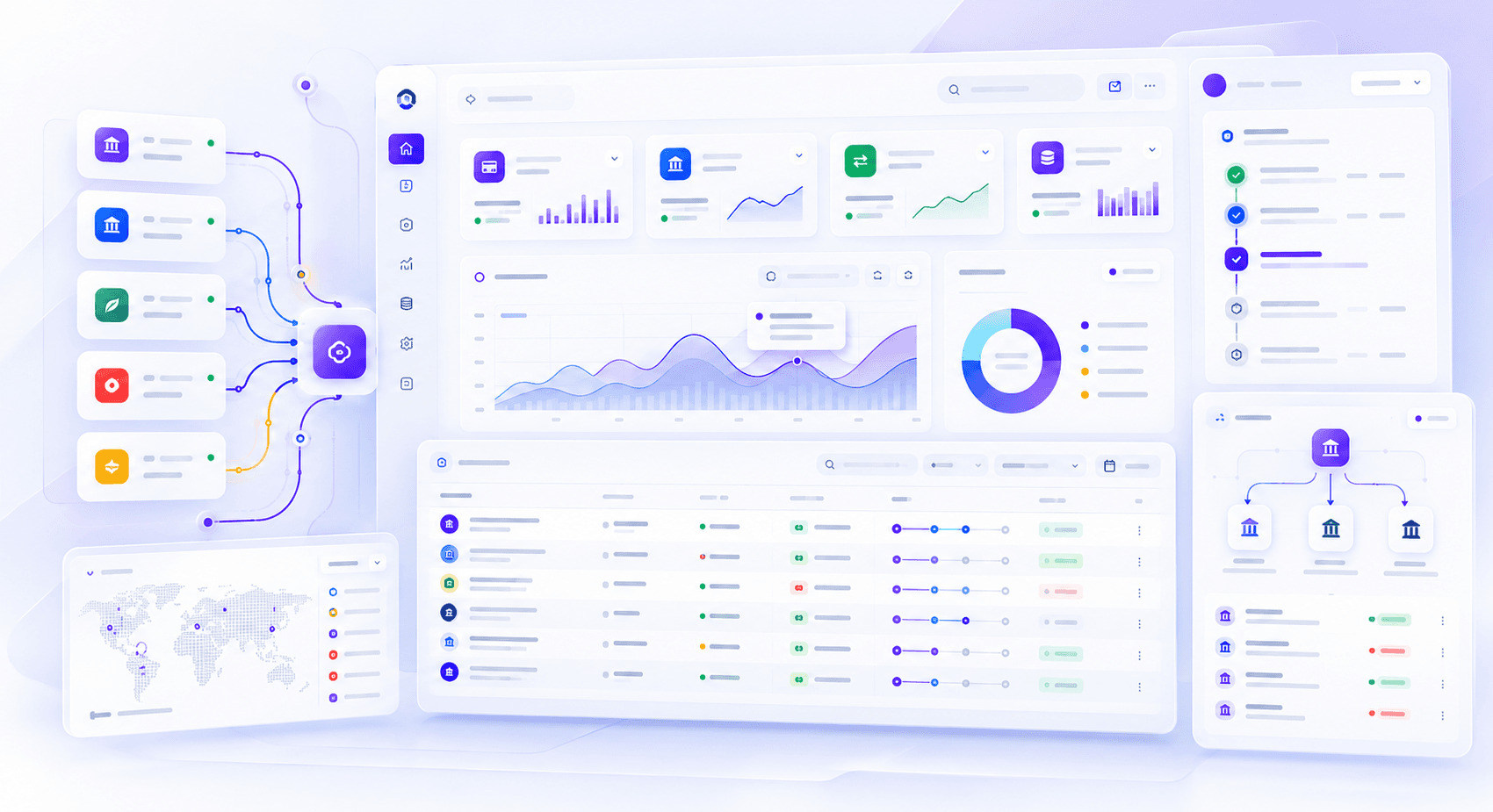Financial technology banking integration and transaction management infrastructure engineered by Bitzcrew